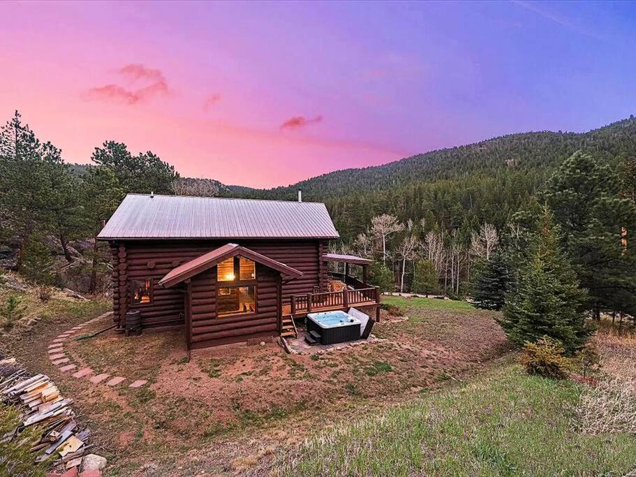 Willa Classic Log Cabin Near Rocky Mountain National Park And Near Skiing Lyons Zewnętrze zdjęcie