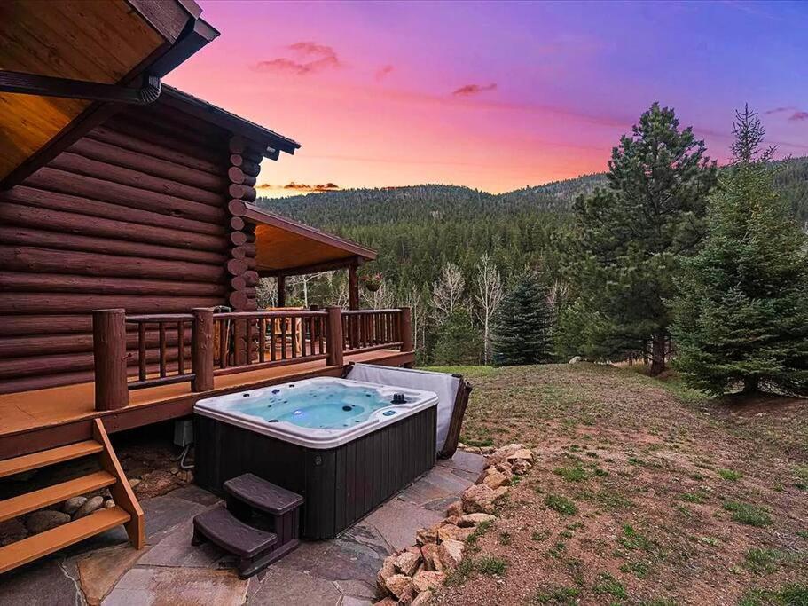 Willa Classic Log Cabin Near Rocky Mountain National Park And Near Skiing Lyons Zewnętrze zdjęcie